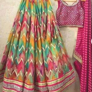 Lengha bollywood unstitched blouse